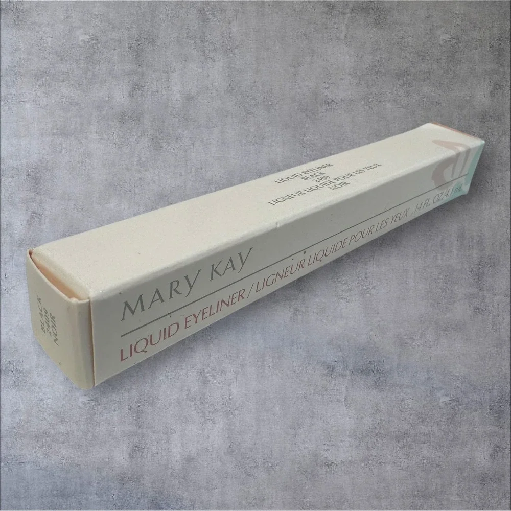 Mary Kay Liquid Eyeliner Women 0.14oz‎ Black New 2409 Noir Long Lasting